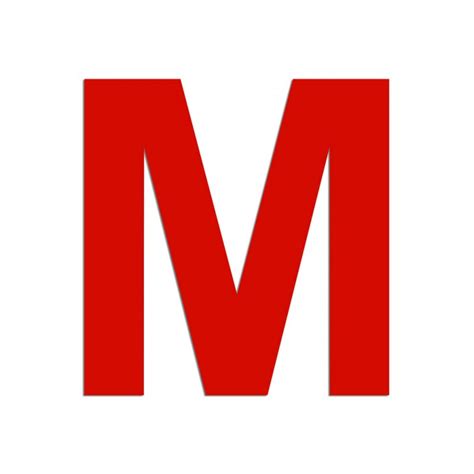  m|M (lettre) — Wikipédia